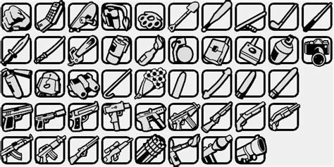 GTA San Andreas : Weapons.